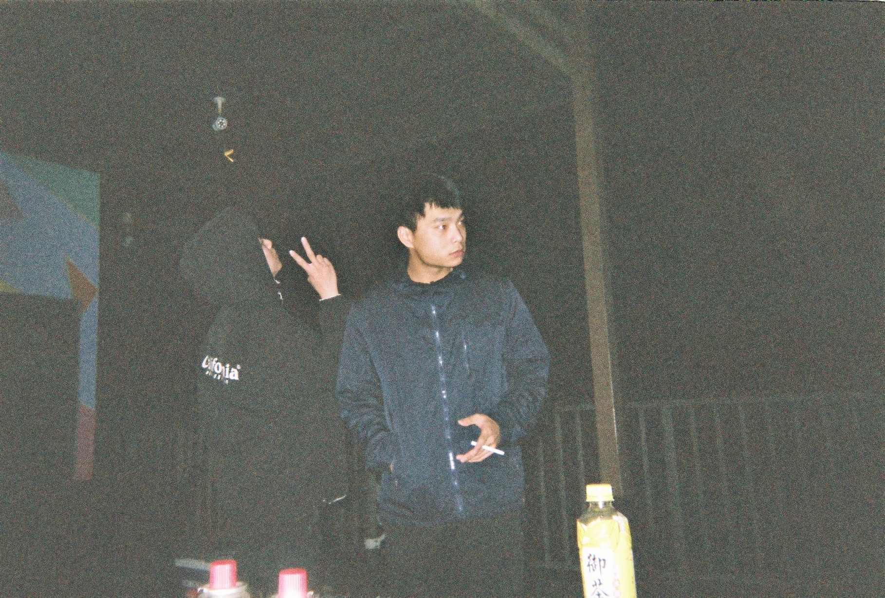 F4L artist portrait captured on film
